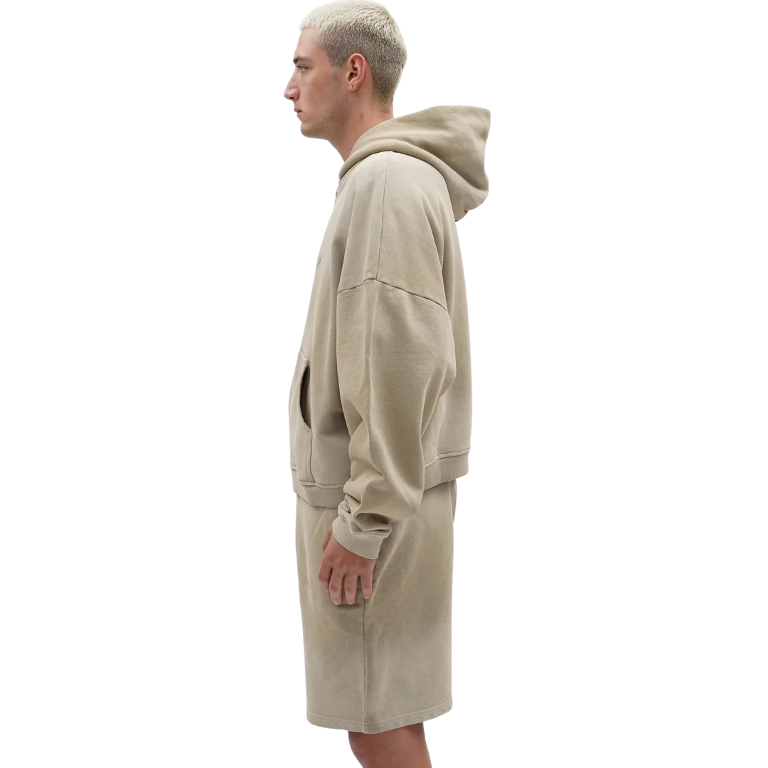 Faded Zip Hoodie