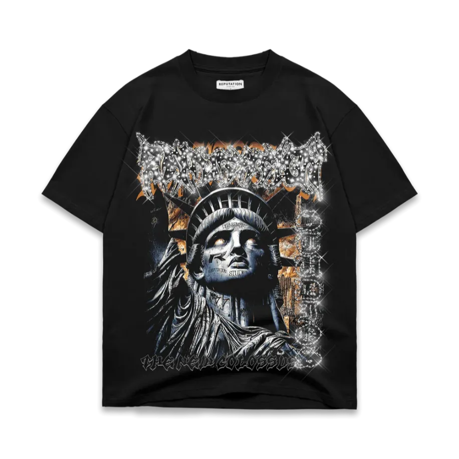 The New Colossus Rhinestone T-Shirt