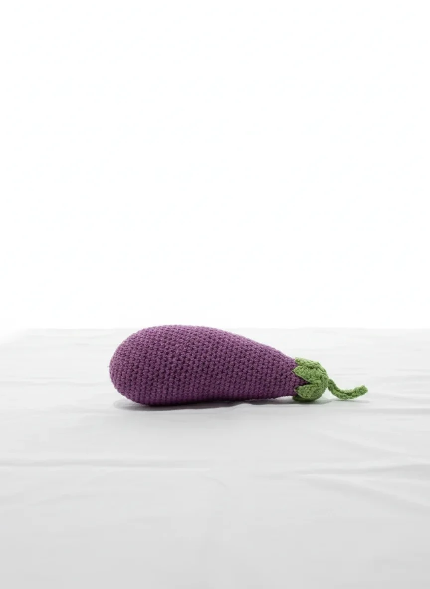 Amigurumi Objeler - Patlıcan