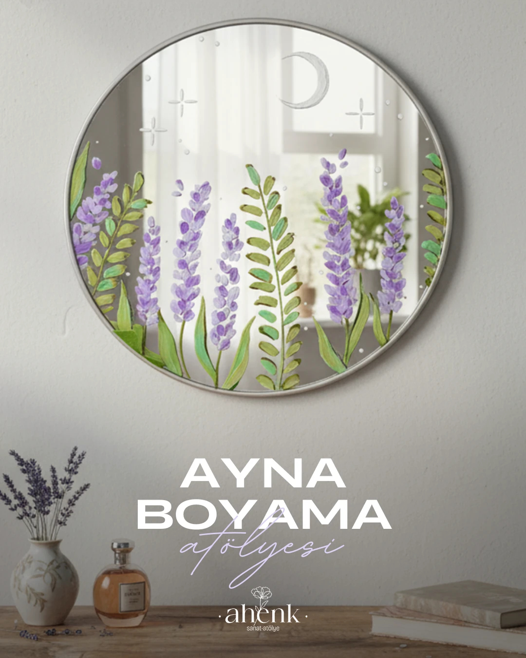 Ayna Boyama Atölyesi | Yetişkinler için resim deneyim atölyesi