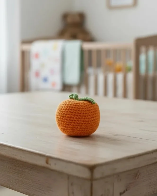 Amigurumi Objeler - Portakal