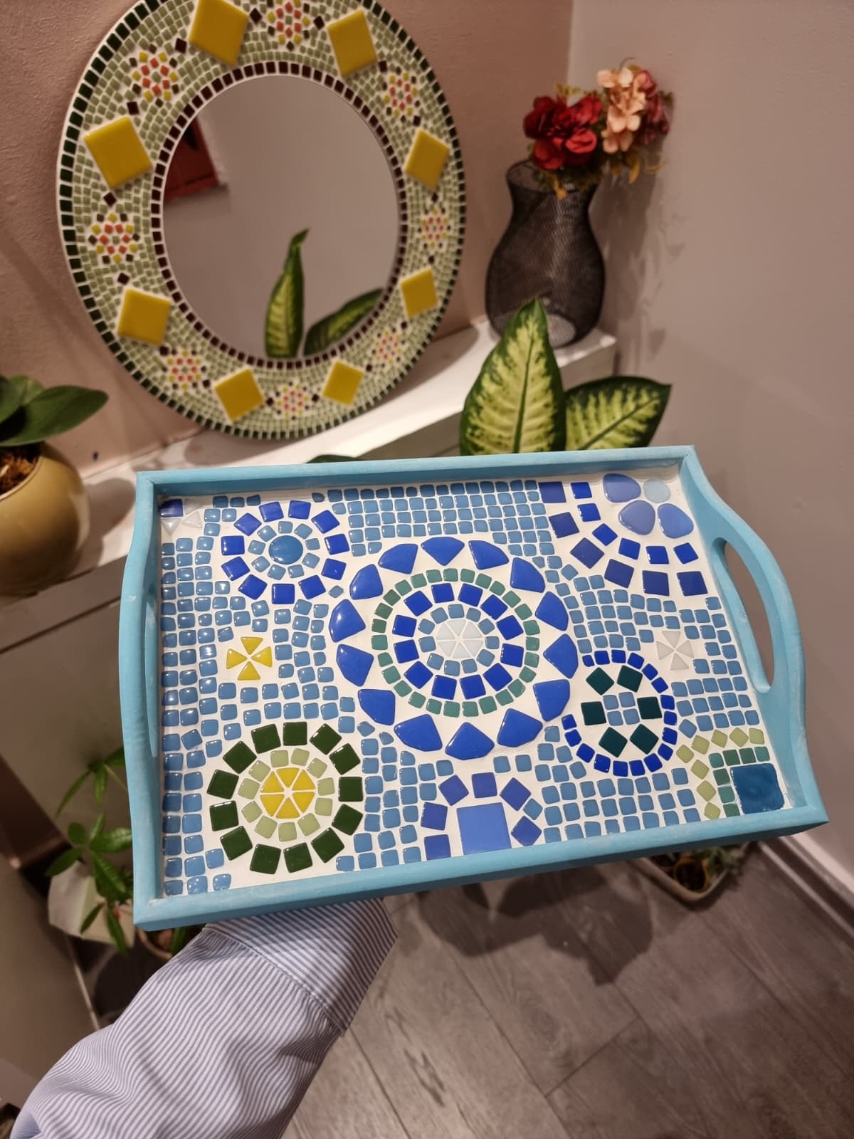 Mozaik Ürün Atölyesi - Tepsi