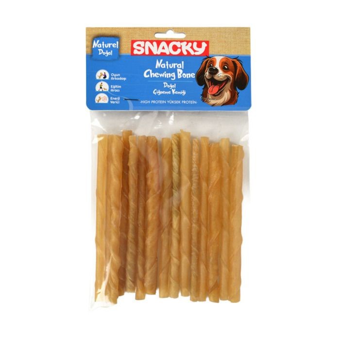 Snacky Köpek Çiğneme Kemiği 13 cm 15'li 105 g