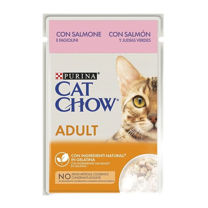 Purina Cat Chow Somonlu Yetişkin Kedi Yaş Maması 85 g