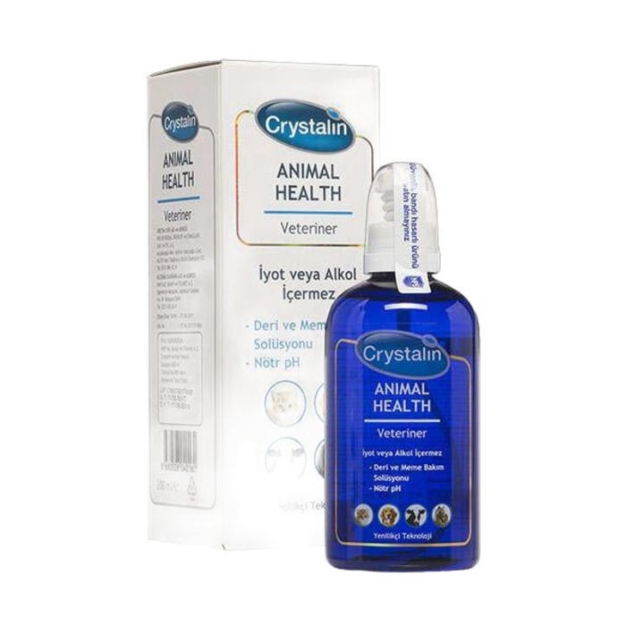 Crystalin Animal Health Kedi ve Köpekler İçin Bakım Solüsyonu 250 ml