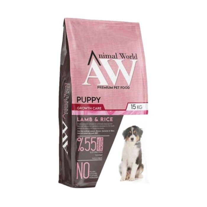 Animal World Puppy Kuzulu Yavru Köpek Maması 15 Kg