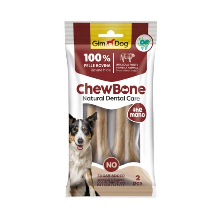 Gimdog Chew Bone Natural Dental Care Köpek Çiğneme Kemiği 120 g 2'lü