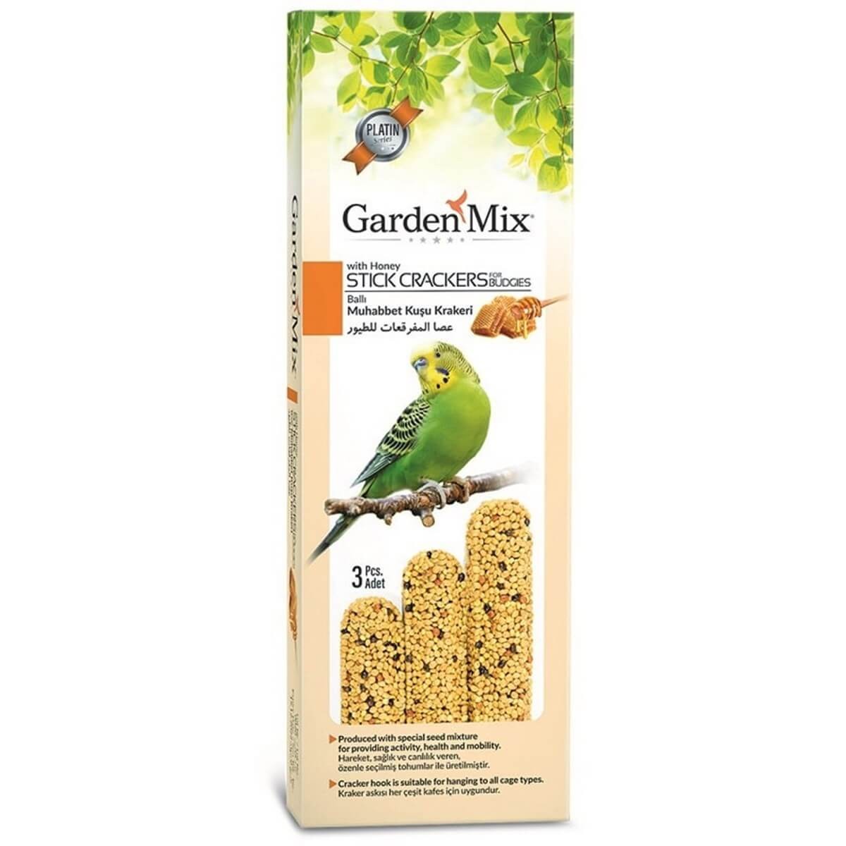 Garden Mix Stick Cracker Muhabbet Kuşu Krakeri