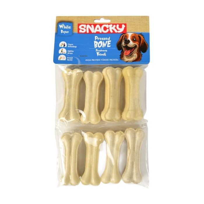 Snacky Köpek Çiğneme Kemiği 7.5 cm 8'li