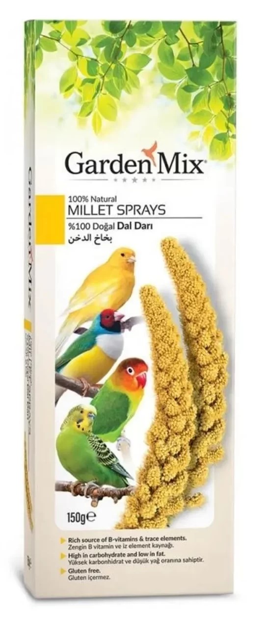 Garden Mix Millet Sprays Doğal Dal Darı