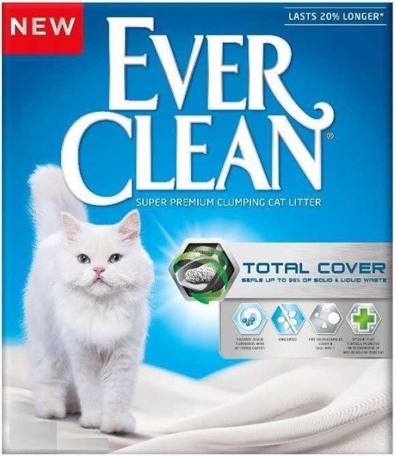 Ever Clean Süper Premium Topaklanan Kedi Kumu Tüm Kokular 10L