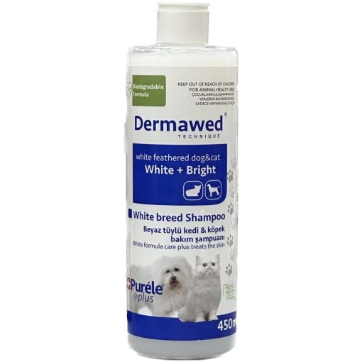 Purele Dermawed White Bright Shampoo Kedi ve Köpek Şampuanı