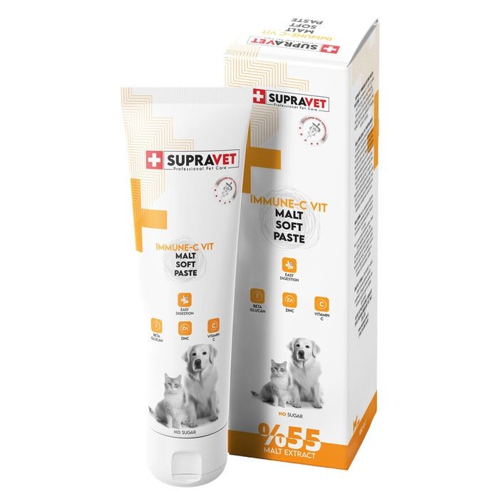 Supravet Immune C Kedi ve Köpek Bağışıklık Güçlendirici Macun 100 g