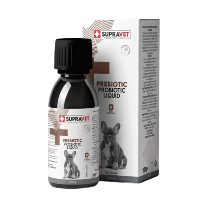 Supravet Köpek Bağışıklık Güçlendirici Sıvı Probiyotik + Prebiyotik Takviyesi 100 ml