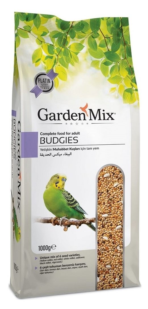 Garden Mix Young Budgies Yavru Muhabbet Kuşları için Tam Yem