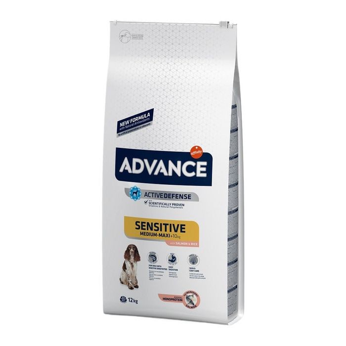 Advance Sensitive Somonlu Hassas Yetişkin Köpek Maması 12 kg