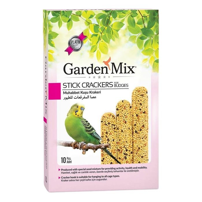 Garden Mix Muhabbet Kuşu Krakeri 10'lu (270 g)
