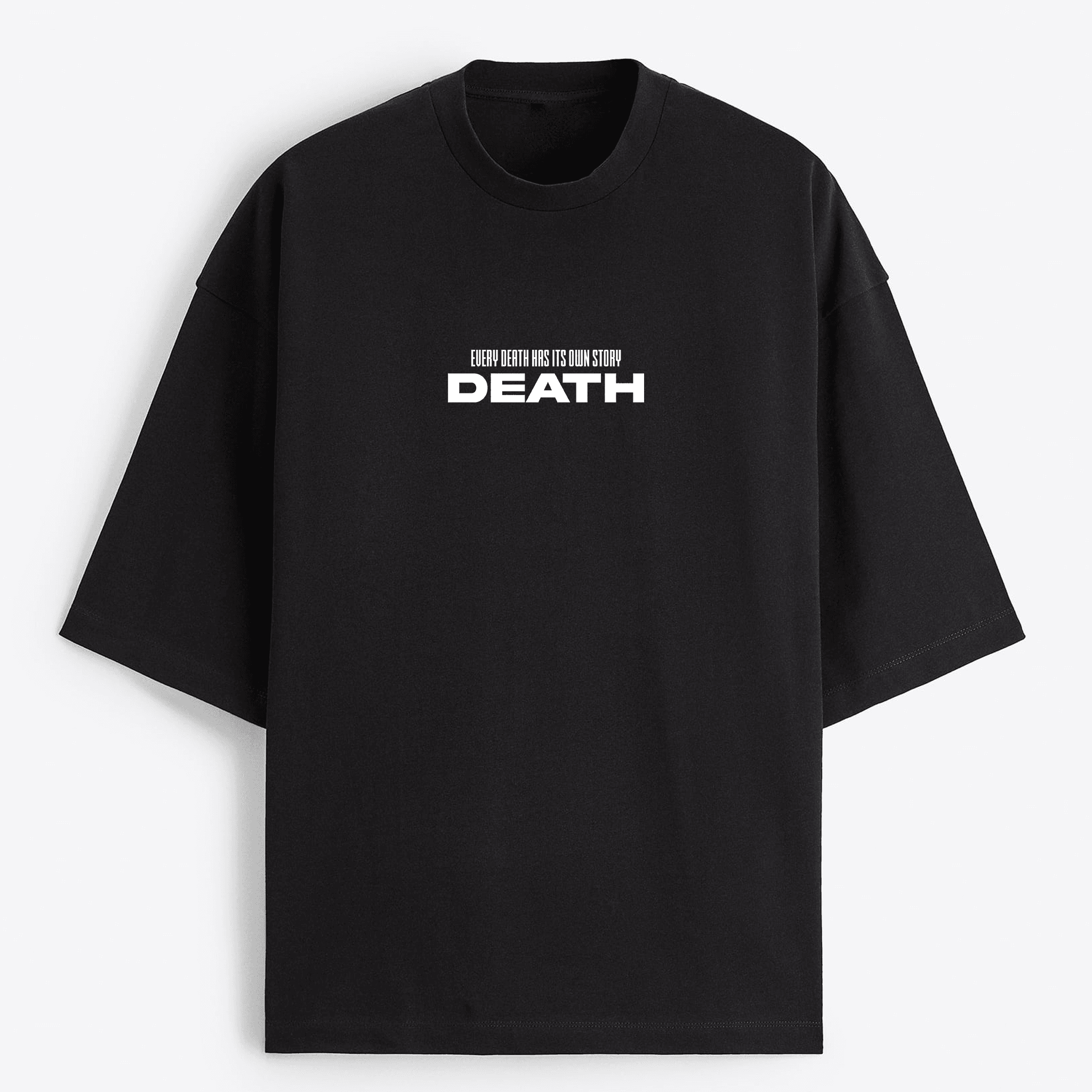 " ölüm " oversize t-shirt