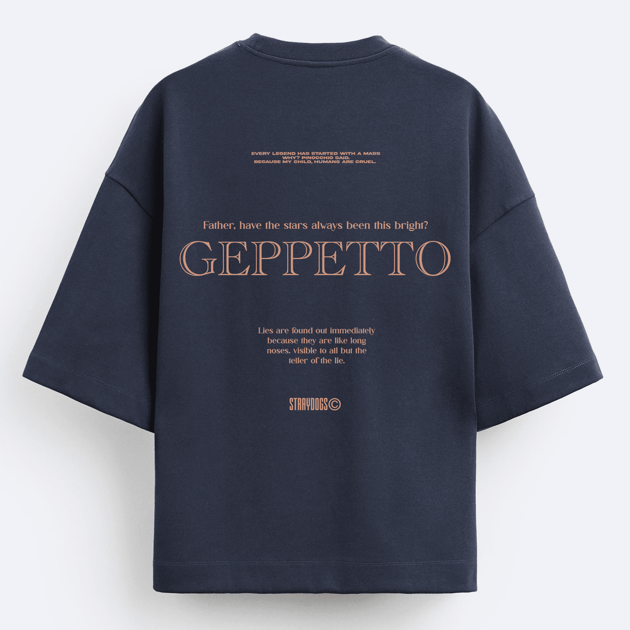 geppetto oversize t-shirt