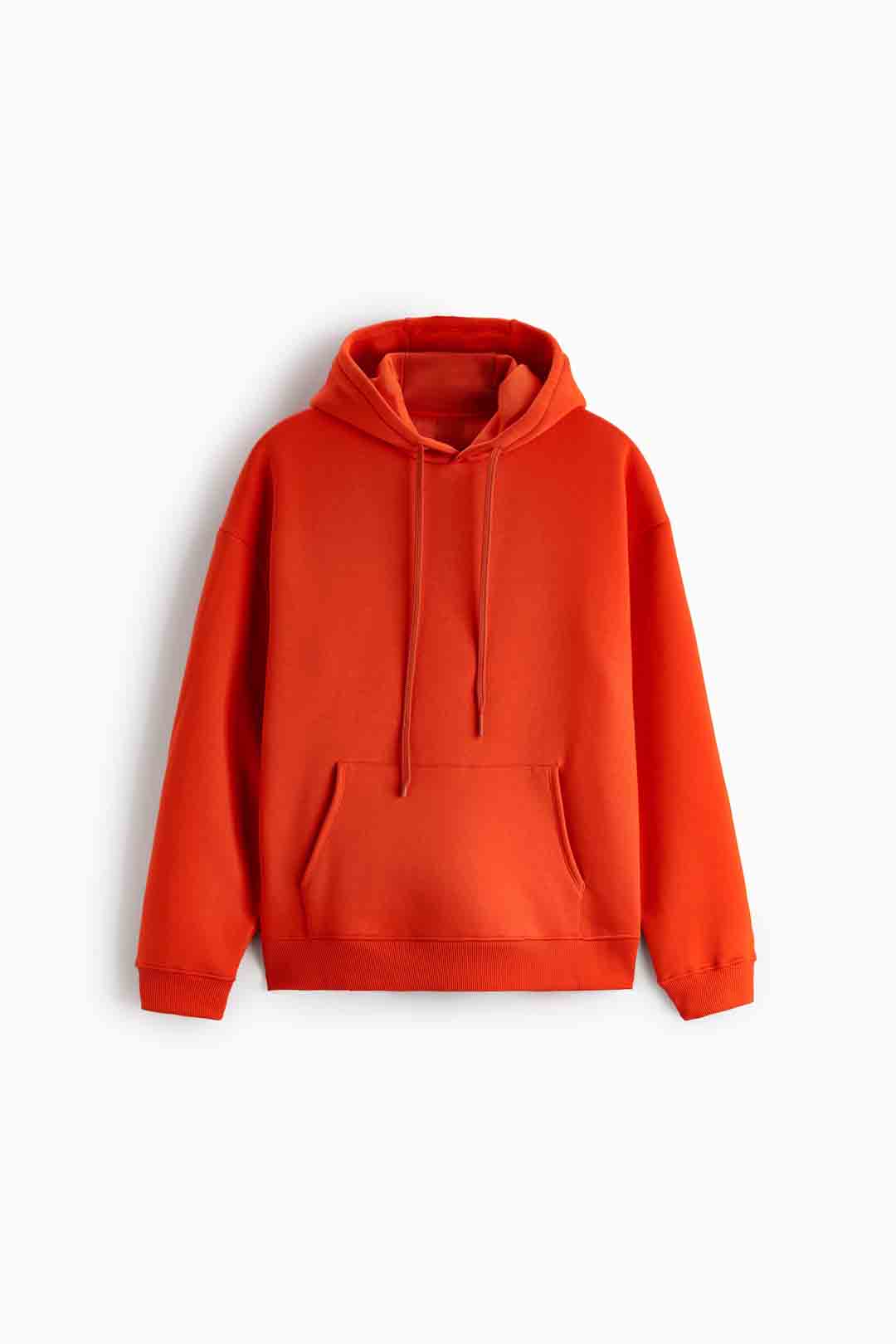 TURUNCU BASIC HOODIE
