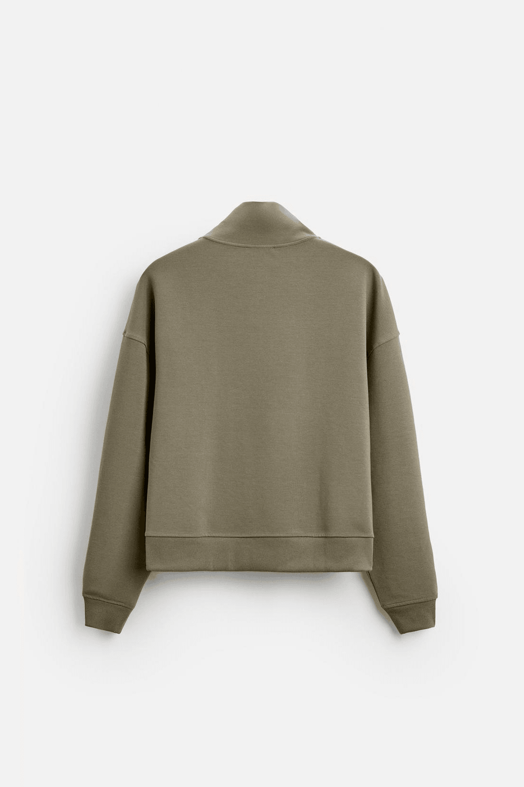 YARIM FERMUAR SWEATSHIRT