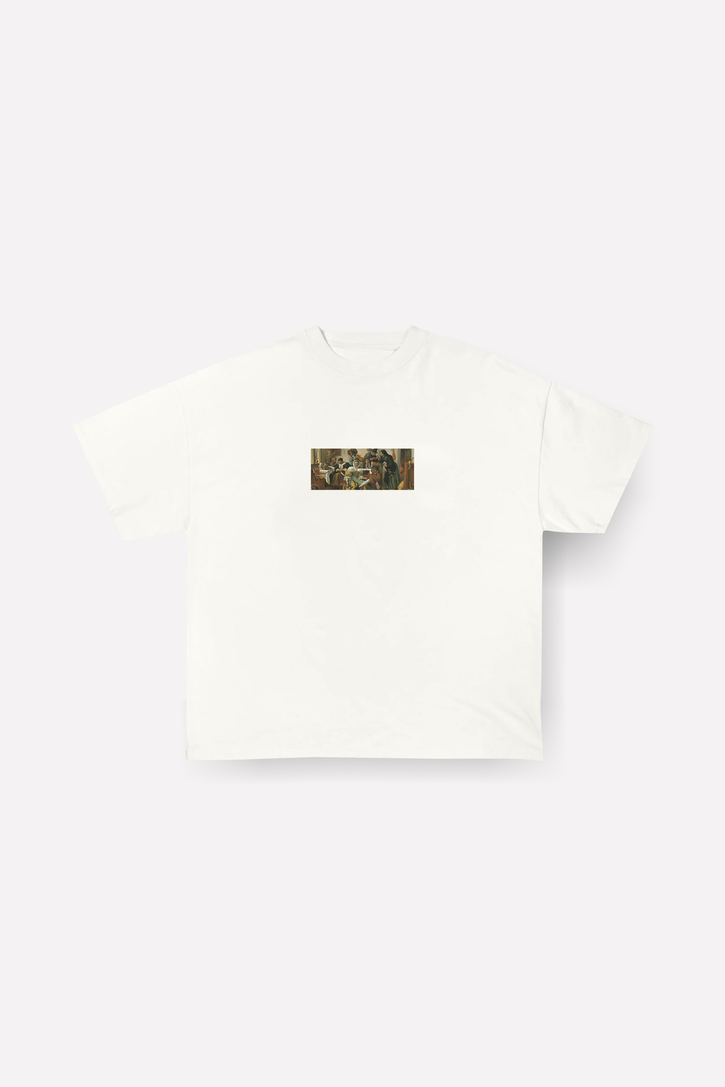 warf oversize ekru t-shirt