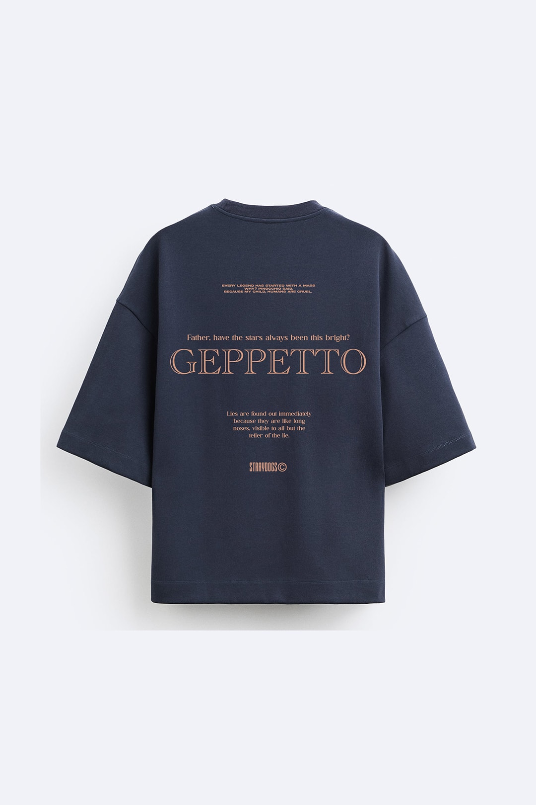 GEPPETTO oversized t-shirt