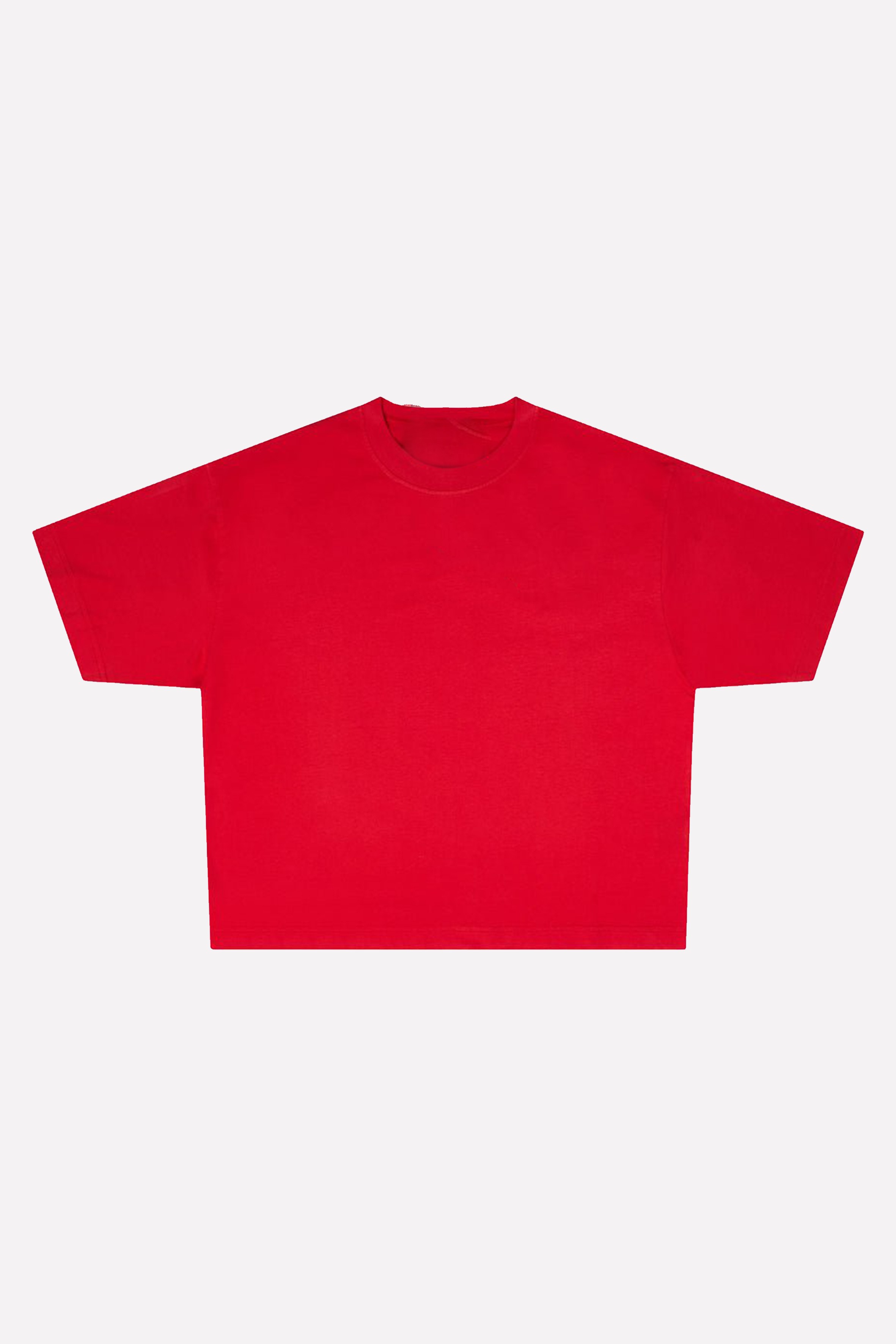 kırmızı basic women tee