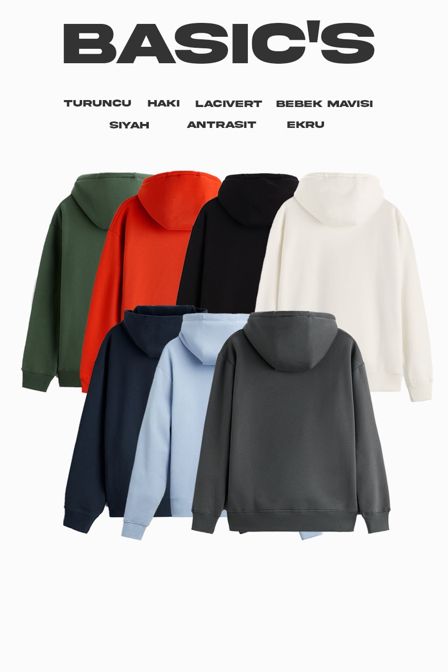 BASIC OVERSIZE HOODIE