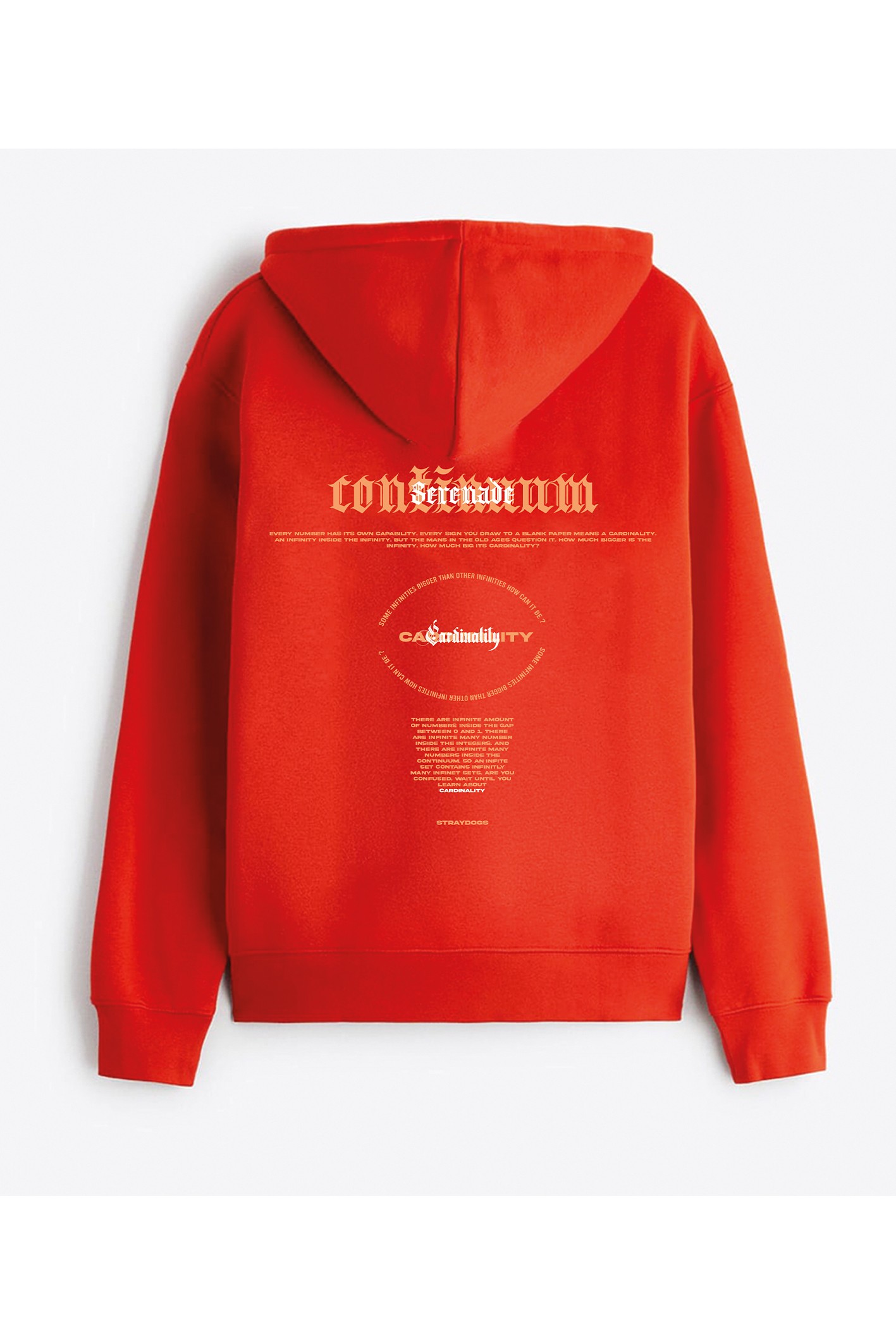 CARDINALITY ORANGE HOODIE