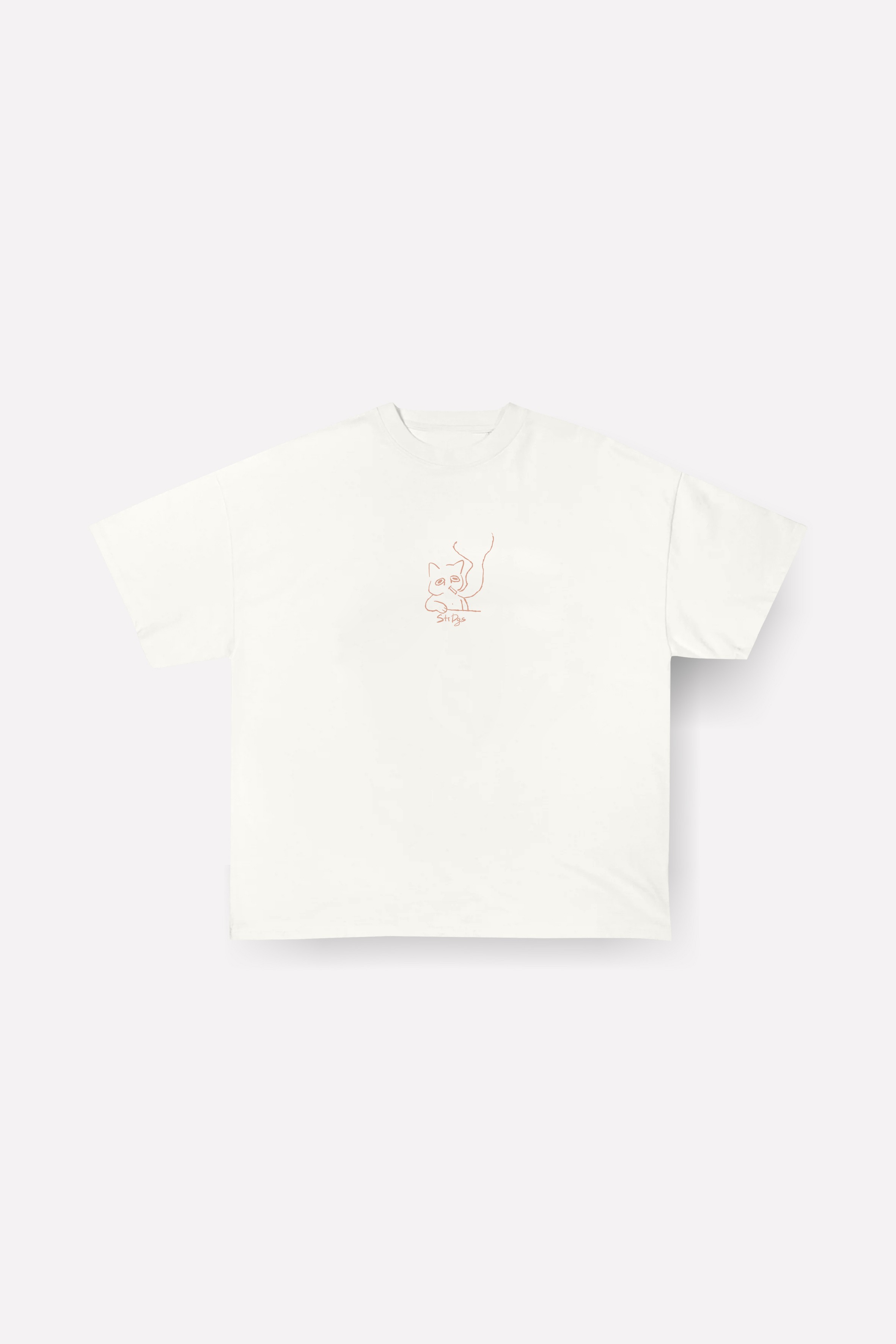 " cat in istanbul " oversize t-shirt