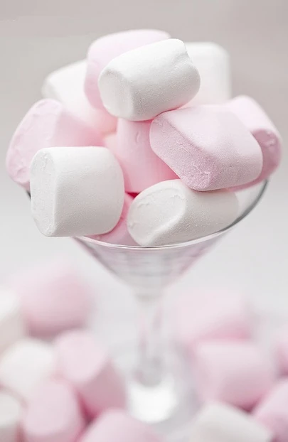 250 gr Marshmallow Pembe Beyaz