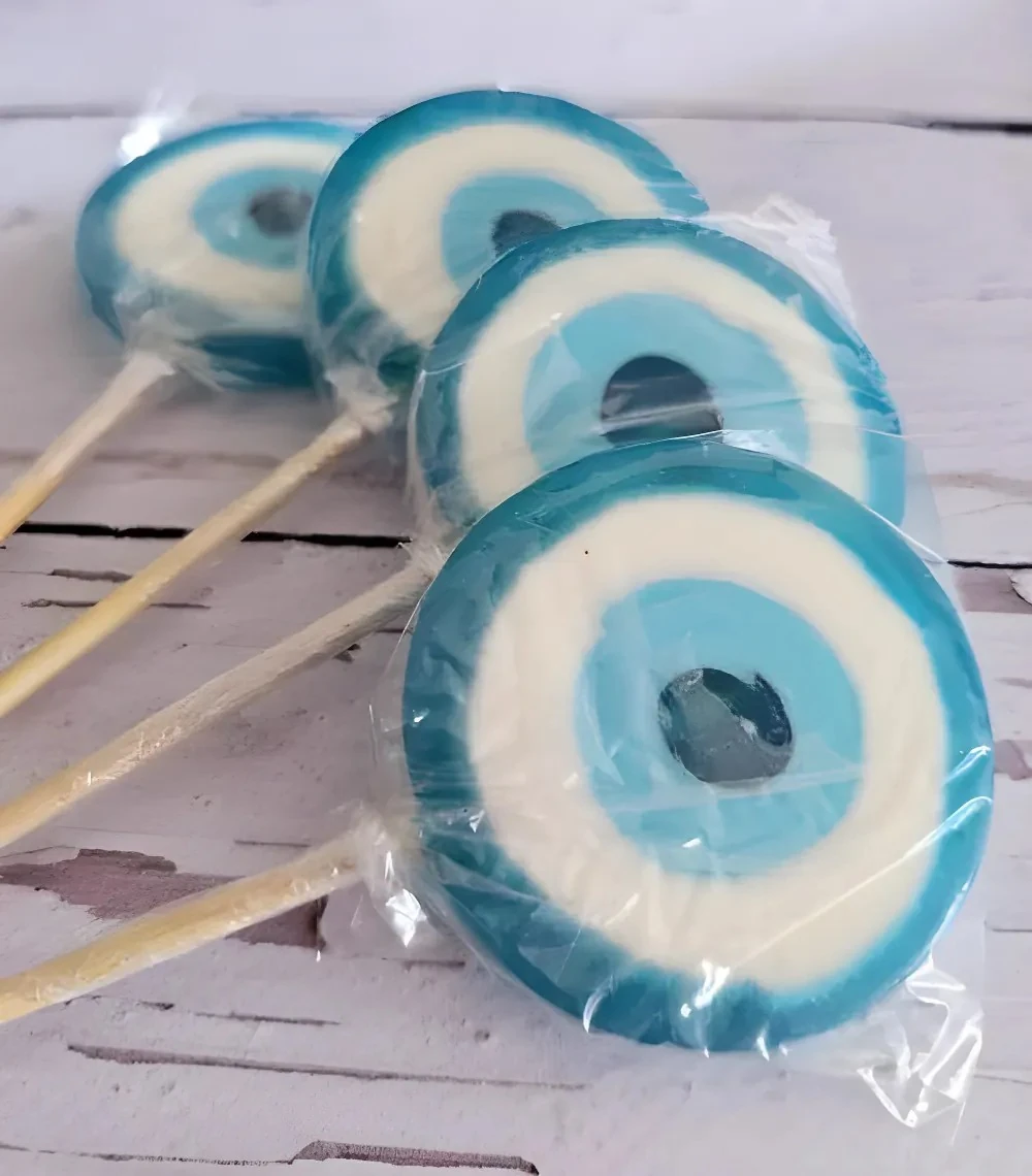 NAZAR LOLLY LOLİPOP ŞEKER 6 adet