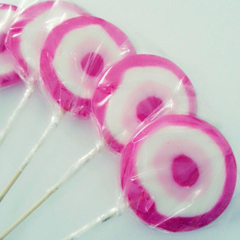 PEMBE NAZAR LOLLY LOLİPOP ŞEKER 6 adet