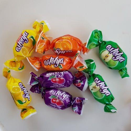 500 GR KARIŞIK MEYVE AROMALI TOFFE ŞEKER