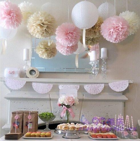 PONPON ÇİÇEK 5 ADET