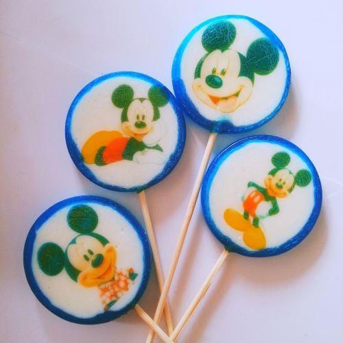 6 ADET Mickey Mouse Lolipop
