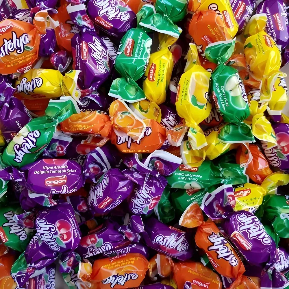 500 GR KARIŞIK MEYVELİ TOFFE ŞEKER