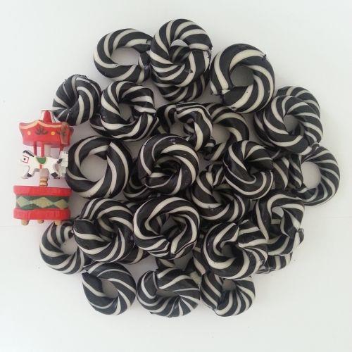 SİYAH BEYAZ HALKA ŞEKERİ 250 gr