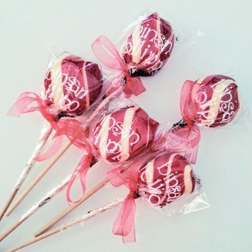 12 ADET KURDELELİ TOPİTOP KIRMIZI BEYAZ