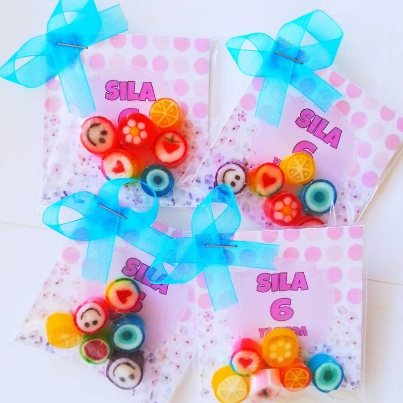24 ADET KARTLI 5'li LOLLY PAKET KIZ BEBEK ŞEKERİ 164