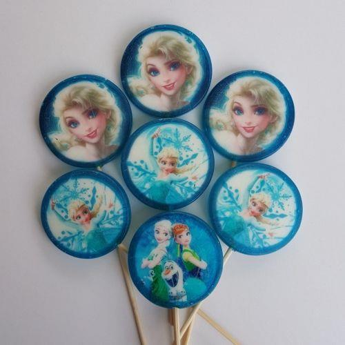 FROZEN ELSA LOLİPOP ŞEKER 6 ADET