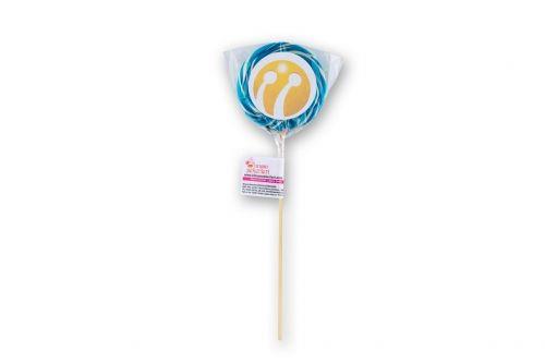 100 ADET SOSYETE LOLİPOP LOGOLU
