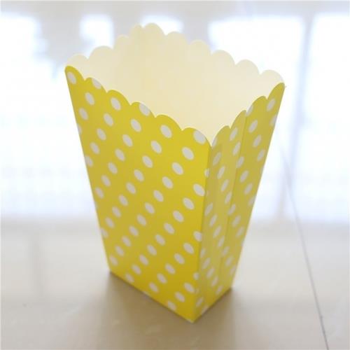 Popcorn Kutusu Sarı 8 Adet
