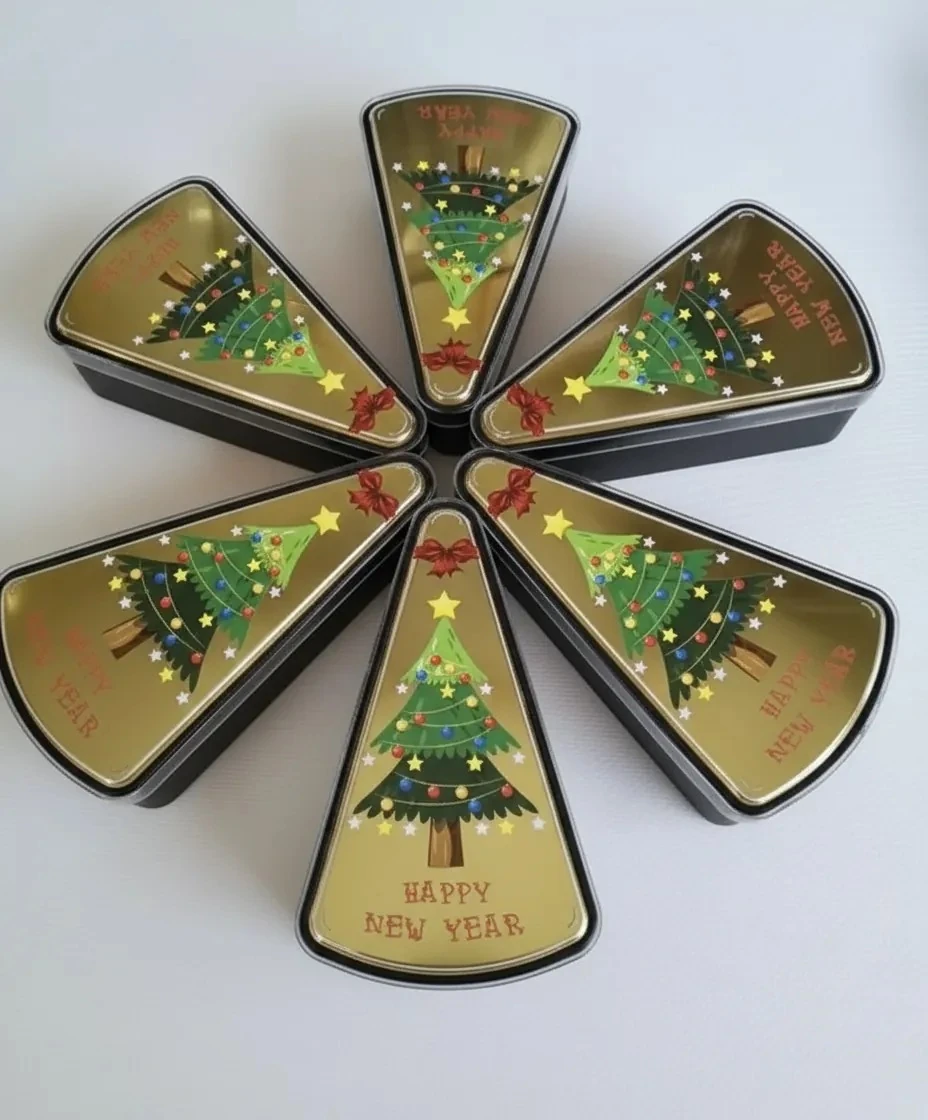 Yılbaşı Dekoratif Hediye Kutusu