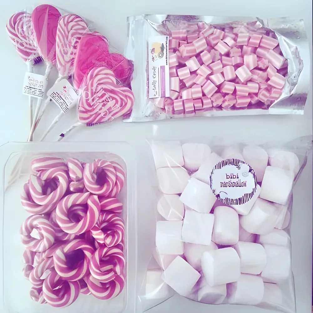 PEMBE MİNİ BEBEK ŞEKER BÜFESİ 2