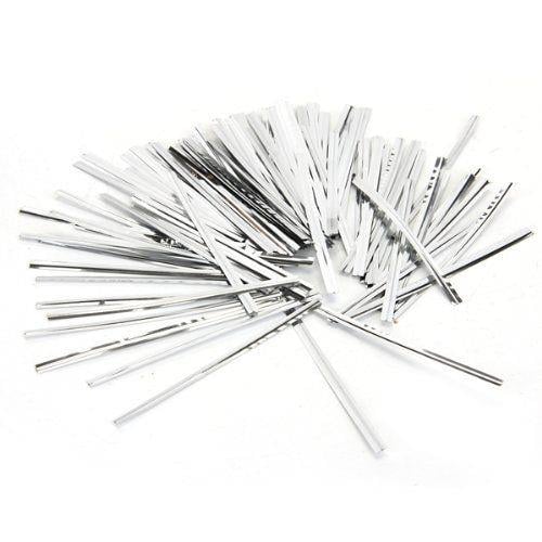 Metalik Poşet Bağ 50 adet