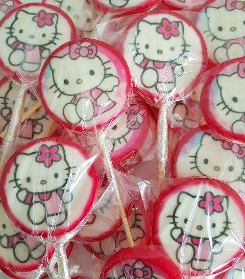 Hello Kitty Lolipop Şeker 6 Adet