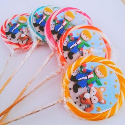 BEBEK ŞEKER BÜFESİ- 24 adet Kavanozlu lolly şeker +24 adet Lolipop şeker