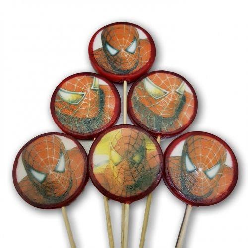 SPIDERMAN  LOLİPOP ŞEKER 6 Adet
